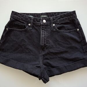 Wild Fable Black Jean Shorts High-Waisted Cutoff